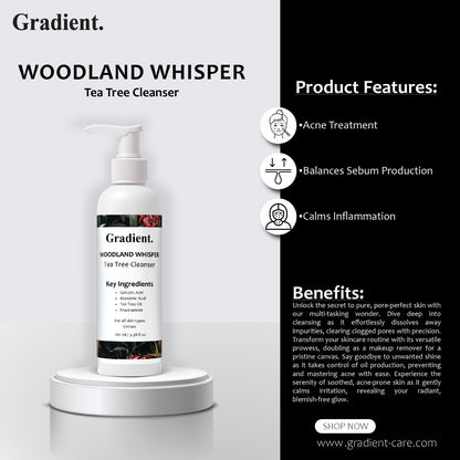 WOODLAND WHISPER - Tea Tree Cleanser